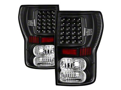 Xtune Toyota Tundra 07-13 LED Tail Lights Black ALT-ON-TTU07-LED-BK - 5013200