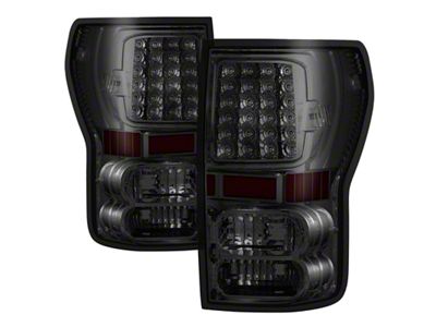 Xtune Toyota Tundra 07-13 LED Tail Lights Smoke ALT-ON-TTU07-LED-SM - 5013231