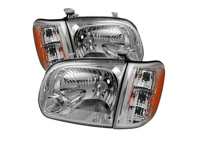 Xtune Toyota Tundra Double Cab 05-06 OEM Style Headlights & - 9033322