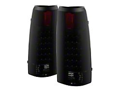 LED Tail Lights Black Smoked (99-00 Yukon Denali)