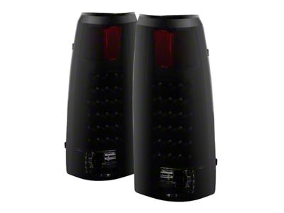 Xtune Yukon Denali 99-00 LED Tail Lights Black Smoked ALT-JH-CCK88-LED-BKSM - 9034459