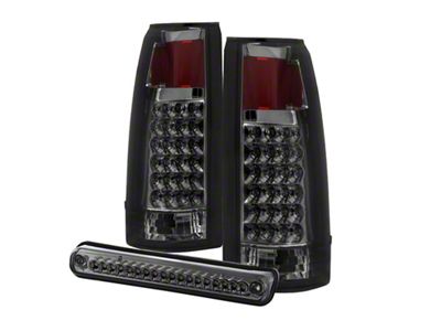 Xtune Yukon Denali 99-00 LED Tail Lights w/ 3rd LED - 9032752