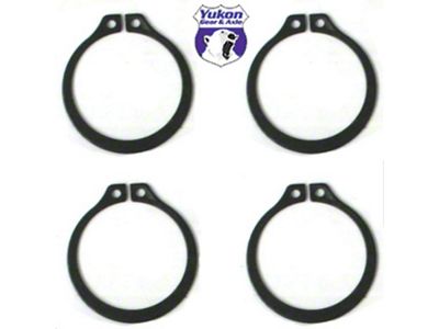 Yukon Gear 4 Full Circle Snap Rings / Fits Dana - YP SJ-733X-502