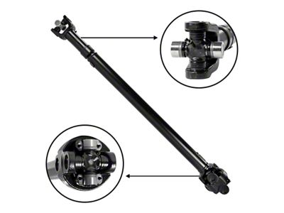 Yukon Gear 97-06 Jeep Wrangler Front Driveshaft 38in Center to Center - ZDS9315