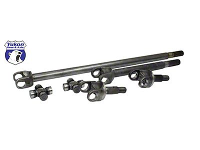 Yukon Gear Front 4340 Chrome-Moly Replacement Axle Kit For 77-91 - YA W26008