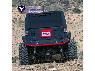 Yukon Gear Hardcore Front Nodular Iron Cover for Jeep Wrangler - YHCC-D44JL-FRONT