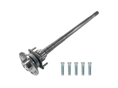 Yukon Gear Left Rear 4340 Chromoly Double Drilled Axle Kit - YA WD44JLRUB-L-K