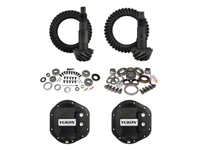 Yukon Gear Stage 2 Jeep JL/JT Re-Gear Kit w/Covers Dana - YGK015STG2
