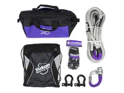 Yukon Gear Recovery Gear Kit w/7/8in Kinetic Rope - YRGKIT-1