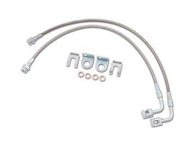 Zone Offroad 07-18 Jeep Wrangler JK Rear 4-6in Stainless Barake - ZONJ5406
