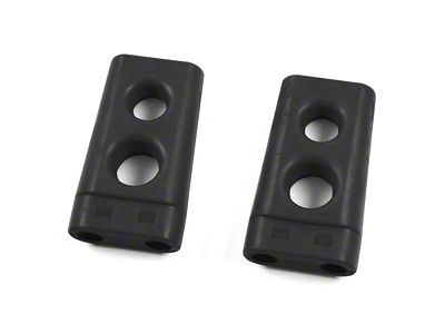 Zone Offroad 94-12 Dodge 2.5in Extended Bump Stops-BK - ZOND5250