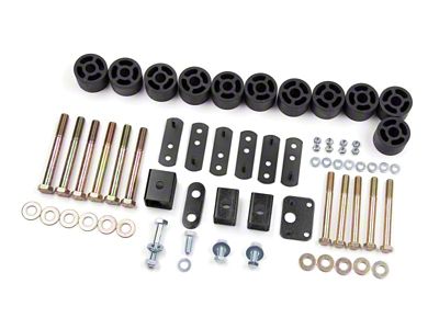 Zone Offroad 97-06 Jeep Wrangler TJ 1.25in Body Lift - ZONJ9120