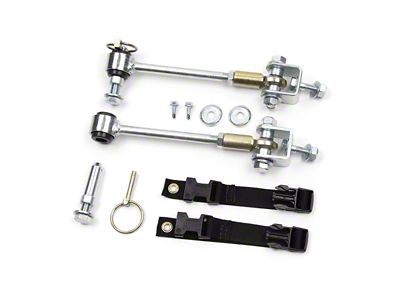 Zone Offroad 97-06 Jeep Wrangler TJ 3-4in Sway Bar Disconnects - ZONJ5451