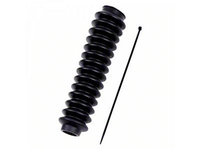 Zone Offroad Shock Boot - Bagged w/ Tie - Black - ZONU3100