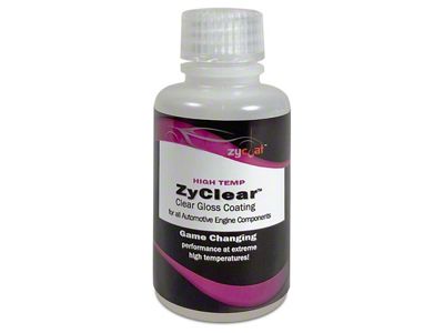 Zycoat ZyClear High-Gloss Clear Coating; 4-Ounce